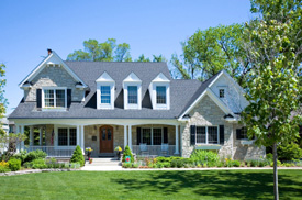 Image of aluminum siding on a home