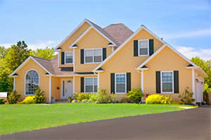 Image of a home with new siding