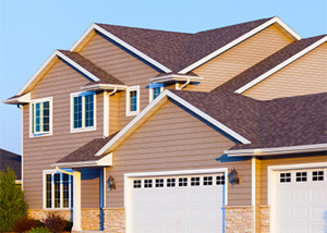 Image of a home with new siding installed.